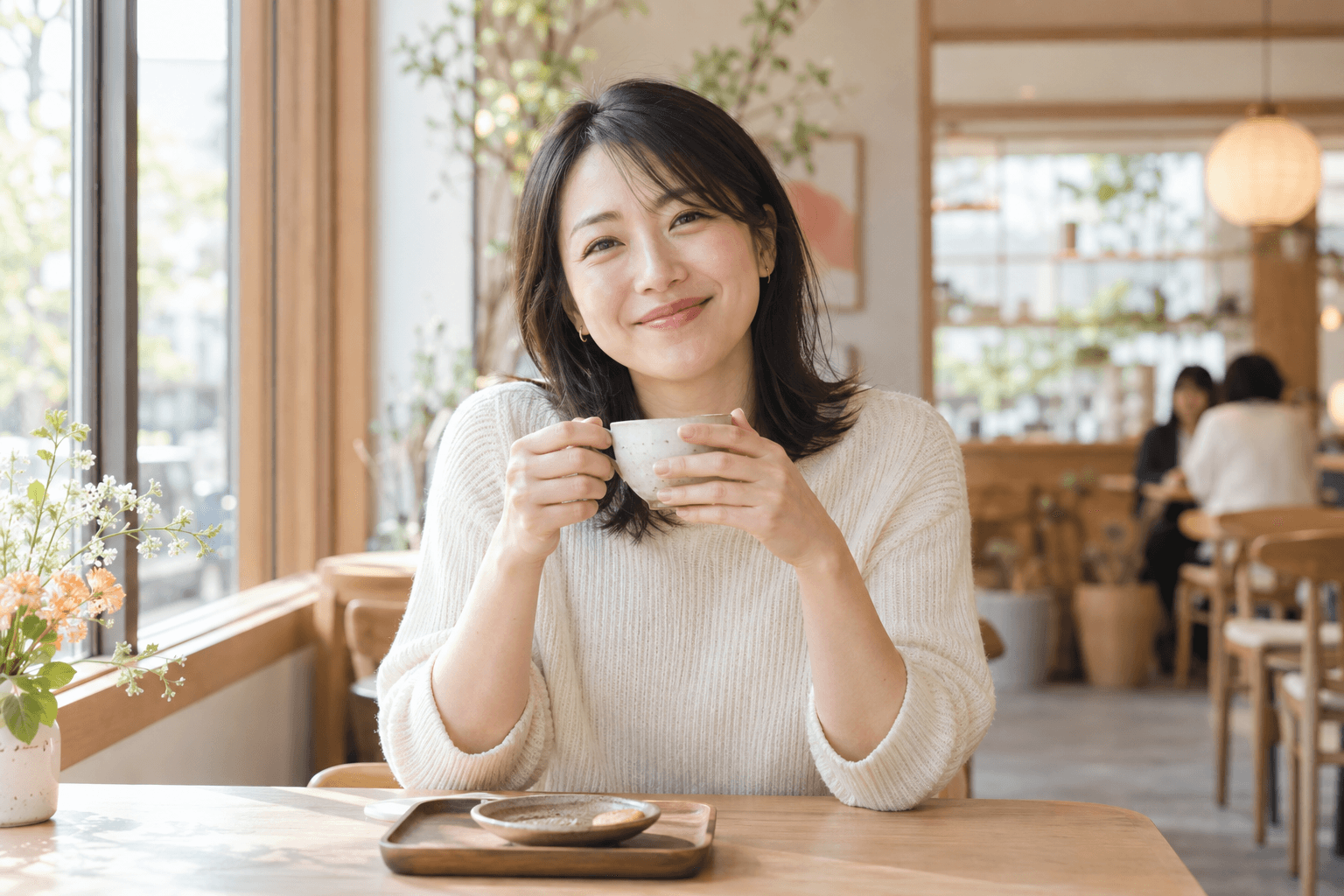空き時間にゆっくり過ごすイメージ